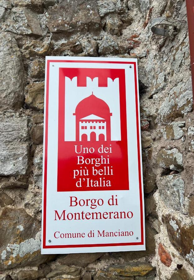 Apartament Casa Pruno Rosso Montemerano Zewnętrze zdjęcie